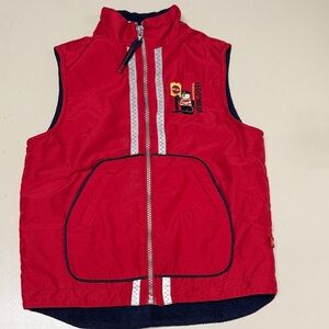 Lego Wear Kids Red Vest with Zipper Size 4